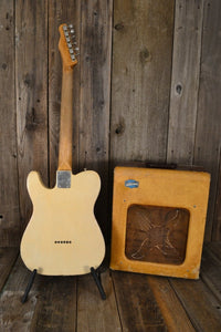 SOLD - Danocaster Single Cut White Guard Rosewood Fretboard 2014 6lb 5oz - Mahar's Vintage Guitars