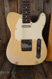 SOLD - Danocaster Single Cut White Guard Rosewood Fretboard 2014 6lb 5oz - Mahar's Vintage Guitars