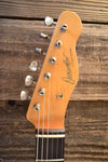 SOLD - Danocaster Singlecut Aquamarine 2020 with P - 90 6lb 8oz - Mahar's Vintage Guitars