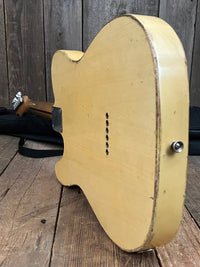 SOLD - Danocaster Telecaster Butterscotch Blonde Black Guard 2022 - Mahar's Vintage Guitars