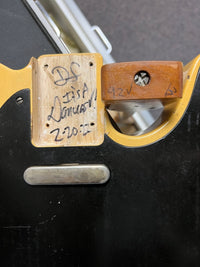 SOLD - Danocaster Telecaster Butterscotch Blonde Black Guard 2022 - Mahar's Vintage Guitars