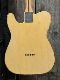 SOLD - Danocaster Telecaster Butterscotch Blonde Black Guard 2022 - Mahar's Vintage Guitars