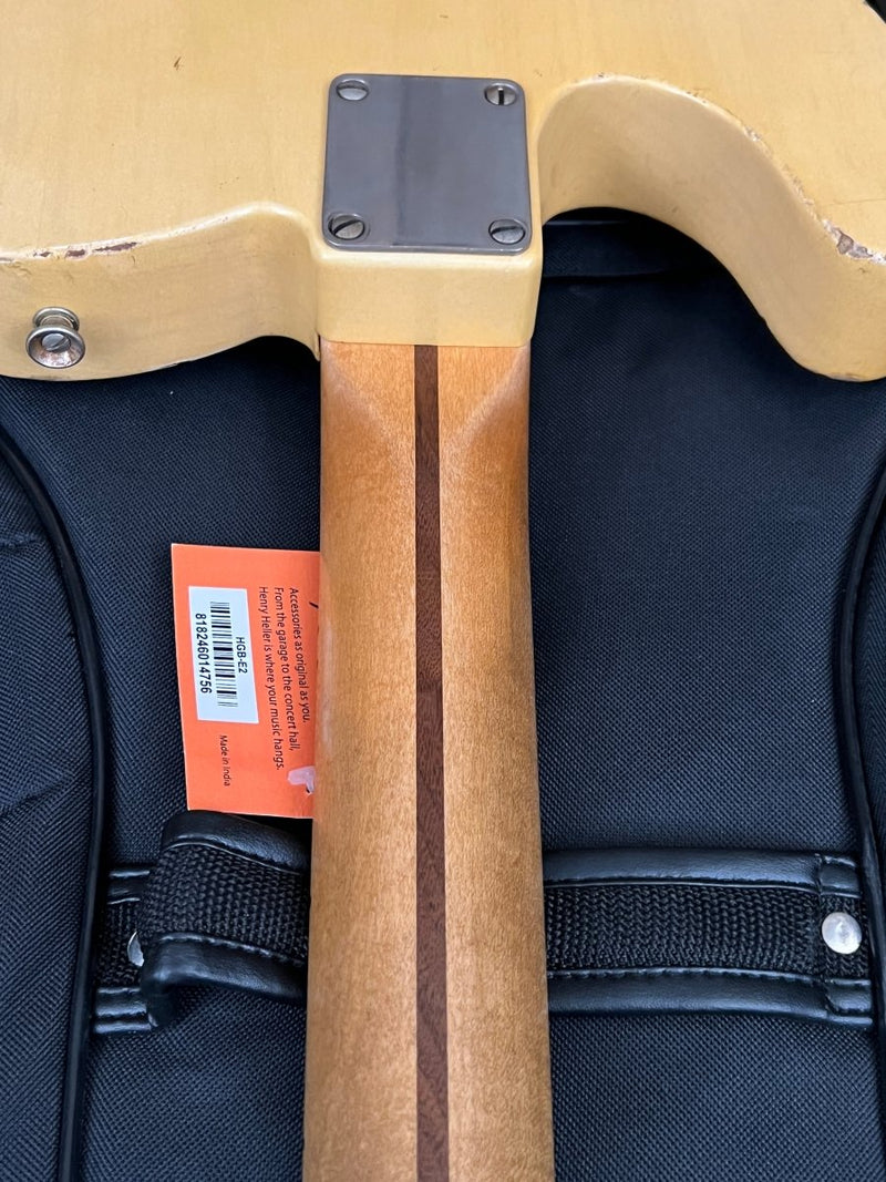 SOLD - Danocaster Telecaster Butterscotch Blonde Black Guard 2022 - Mahar's Vintage Guitars