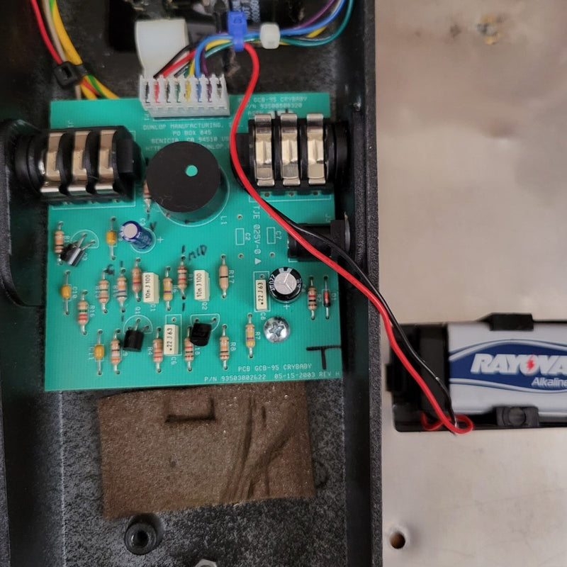 SOLD - Dunlop Cry Baby GCB - 95 Wah Stinkfoot Mod - Mahar's Vintage Guitars
