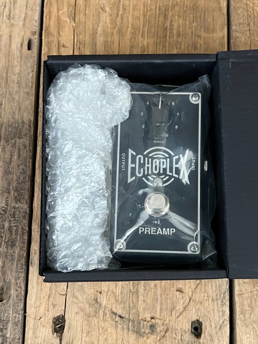 SOLD - Dunlop Echoplex Preamp Guitar Effects Pedal EP101 Like New In Box - Mahar's Vintage Guitars
