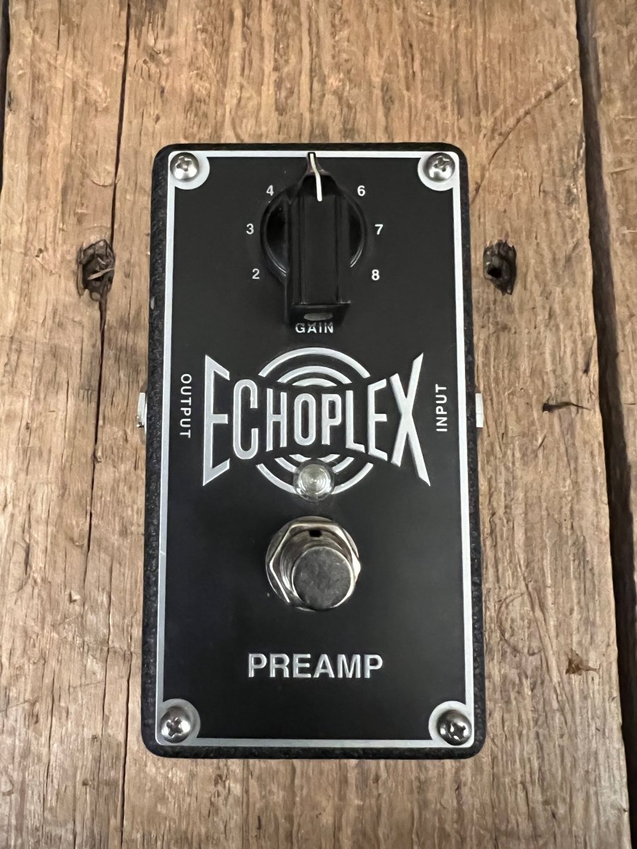 SOLD - Dunlop Echoplex Preamp Guitar Effects Pedal EP101 Like New In Box - Mahar's Vintage Guitars
