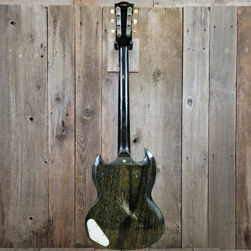 SOLD - Dwight Juke by Clive Brown SG Jr style Korina custom build - Mahar's Vintage Guitars