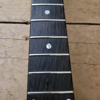 SOLD - Dwight Juke by Clive Brown SG Jr style Korina custom build - Mahar's Vintage Guitars