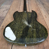 SOLD - Dwight Juke by Clive Brown SG Jr style Korina custom build - Mahar's Vintage Guitars