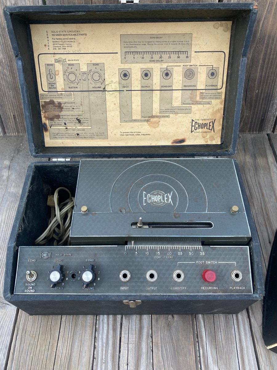 SOLD - Echoplex EP - 3 Solid State Tape Echo Unit 1970s - Mahar's Vintage Guitars