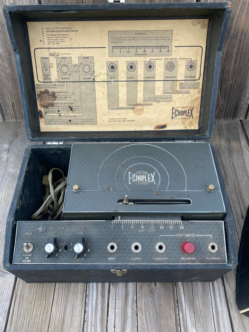 SOLD - Echoplex EP - 3 Solid State Tape Echo Unit 1970s - Mahar's Vintage Guitars