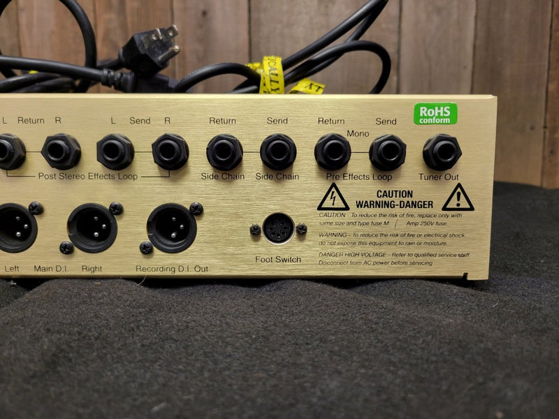 SOLD - Eden Bass PreAmp WP - 100 The Navigator - Mahar's Vintage Guitars