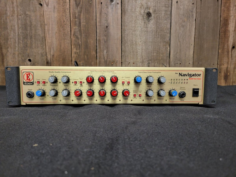 SOLD - Eden Bass PreAmp WP - 100 The Navigator - Mahar's Vintage Guitars