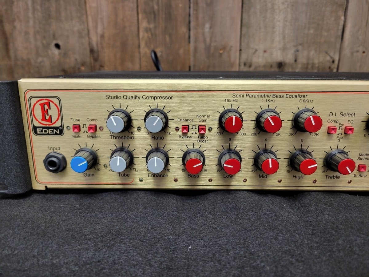 SOLD - Eden Bass PreAmp WP - 100 The Navigator - Mahar's Vintage Guitars