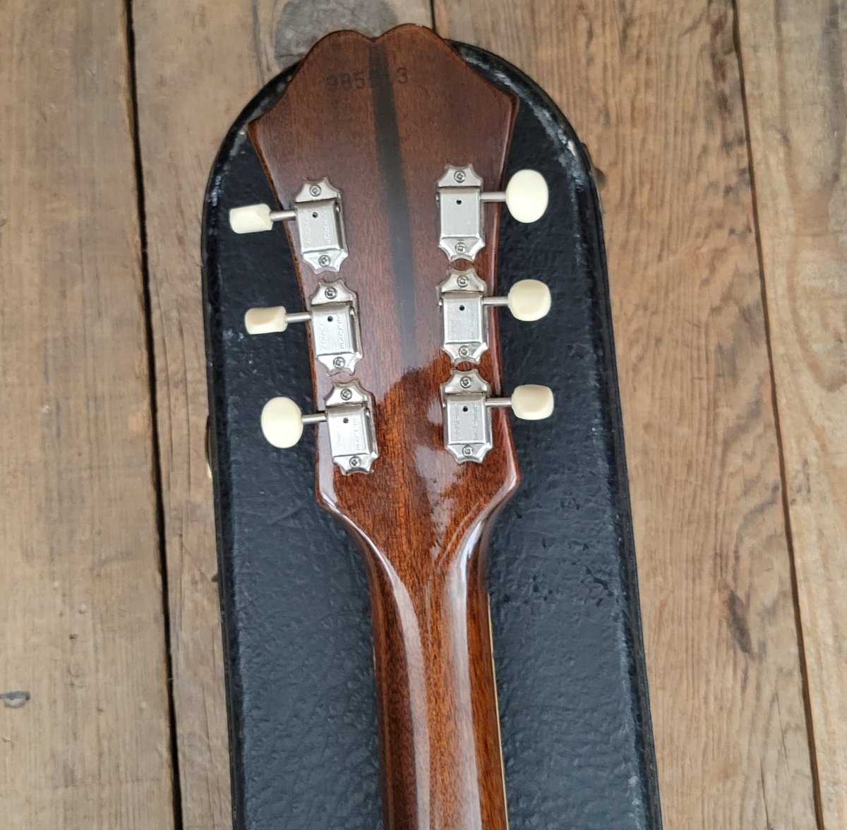 SOLD - Epiphone Al Caiola Standard 1968 Near Mint Condition with Hang Tag - Mahar's Vintage Guitars