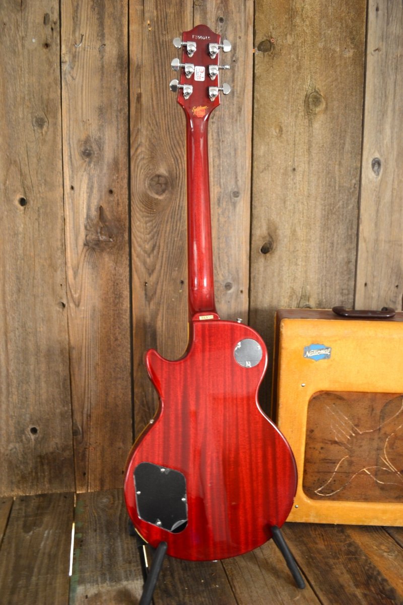 ギター Epiphone Elite Lespaul Standard Flametop SOLD - Epiphone Elite Les Paul 2003 Flametop Made in Japan