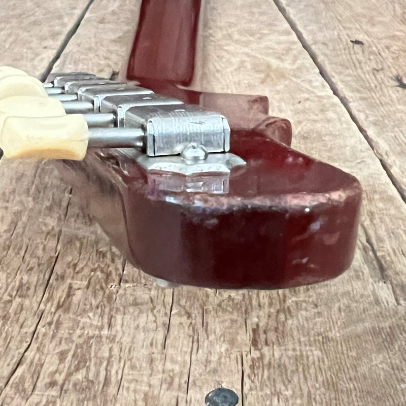 SOLD - Epiphone Olympic Double 1965 Cherry Finish SB722D - Mahar's Vintage Guitars