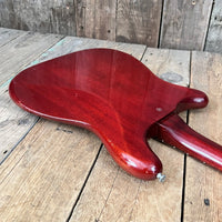 SOLD - Epiphone Olympic Double 1965 Cherry Finish SB722D - Mahar's Vintage Guitars