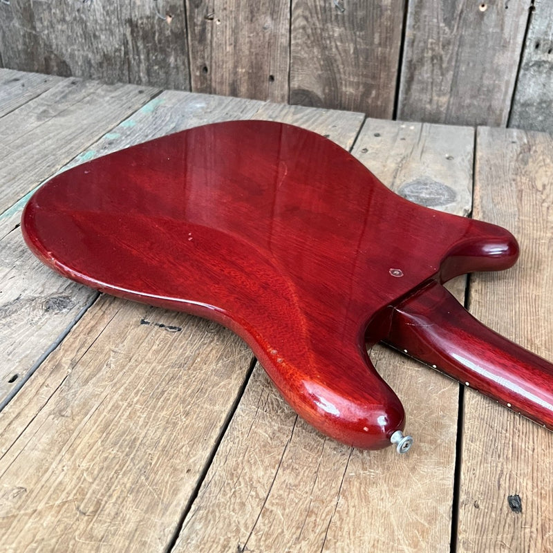 SOLD - Epiphone Olympic Double 1965 Cherry Finish SB722D - Mahar's Vintage Guitars
