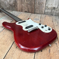 SOLD - Epiphone Olympic Double 1965 Cherry Finish SB722D - Mahar's Vintage Guitars
