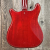 SOLD - Epiphone Olympic Double 1965 Cherry Finish SB722D - Mahar's Vintage Guitars