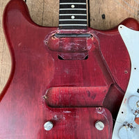 SOLD - Epiphone Olympic Double 1965 Cherry Finish SB722D - Mahar's Vintage Guitars