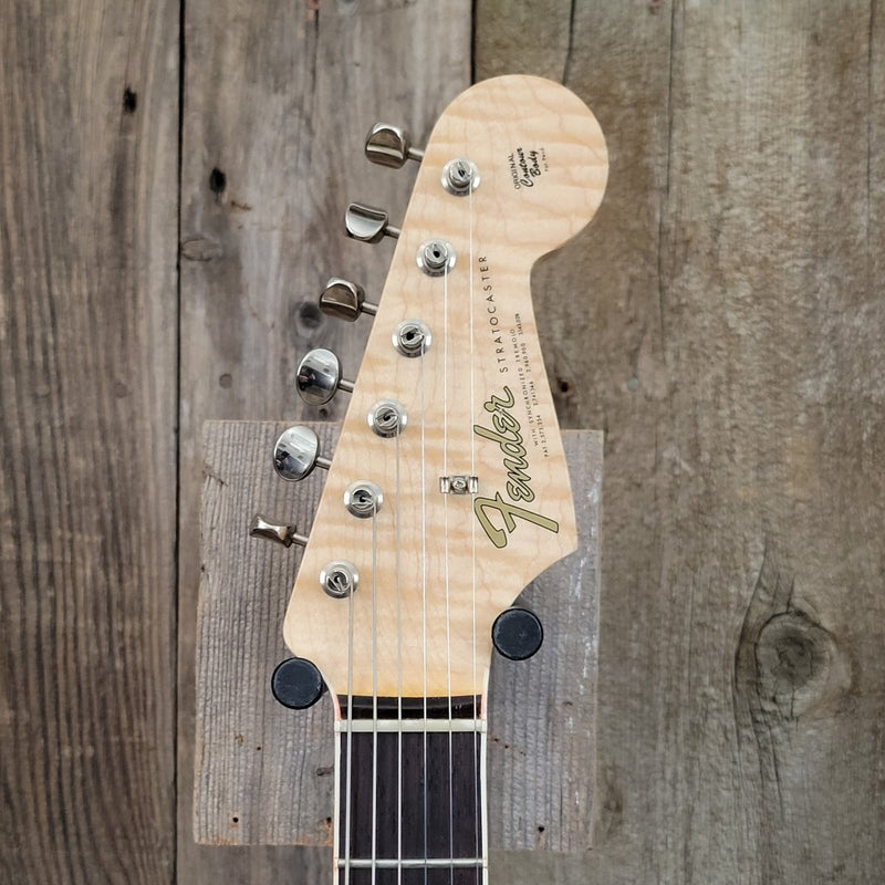 SOLD - Fender 1965 Stratocaster NOS Custom Shop 2003 - Inca Silver - Mahar's Vintage Guitars