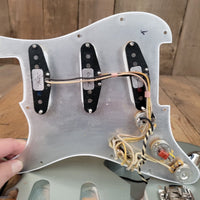 SOLD - Fender 1965 Stratocaster NOS Custom Shop 2003 - Inca Silver - Mahar's Vintage Guitars