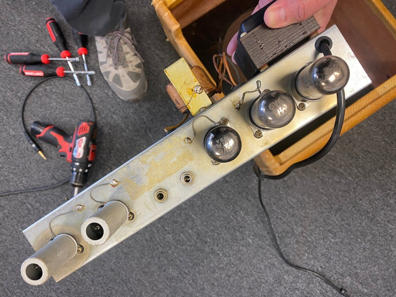 SOLD - Fender 5E3 Deluxe Tweed Amp - Mahar's Vintage Guitars