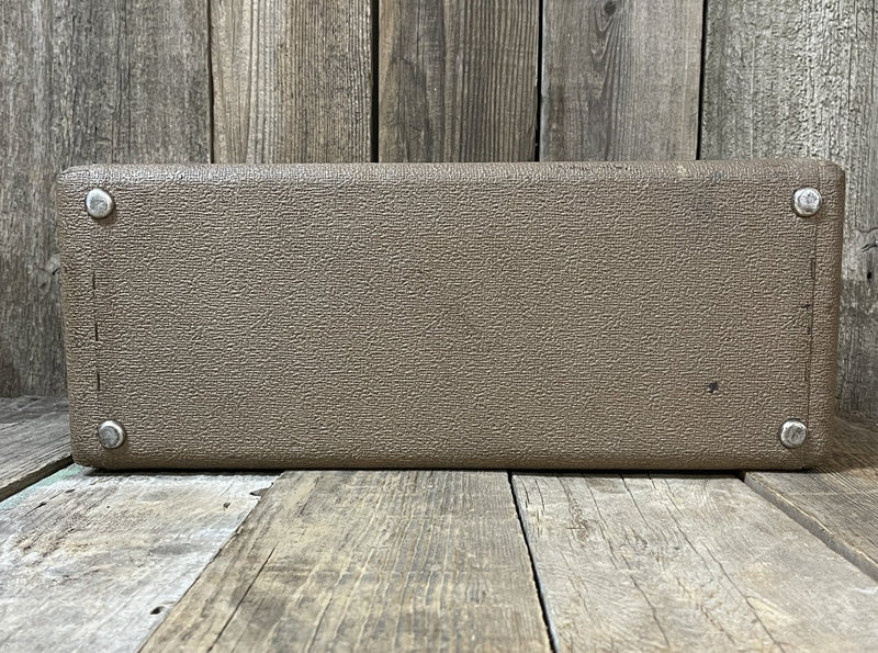 SOLD - Fender 6G15 Reverb Unit 1963 Pre CBS Brown Tolex - Mahar's Vintage Guitars