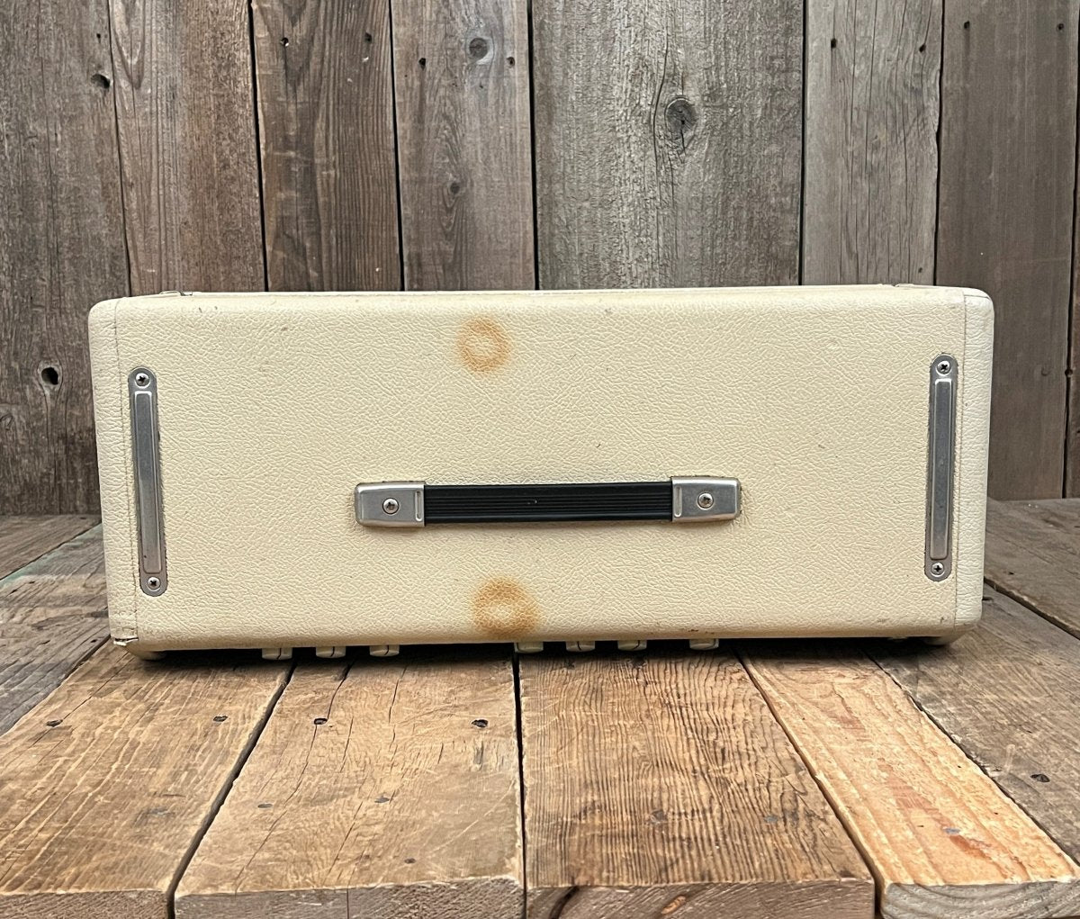 SOLD - Fender Bassman 6G6 - B 1964 Blonde Black Panel Pre CBS - Mahar's Vintage Guitars
