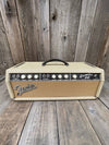SOLD - Fender Bassman 6G6 - B Head and cabinet 1963 Blonde and Wheat - Mahar's Vintage Guitars