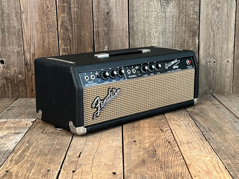 SOLD - Fender Bassman Head 1965 Blackpanel - Mahar's Vintage Guitars