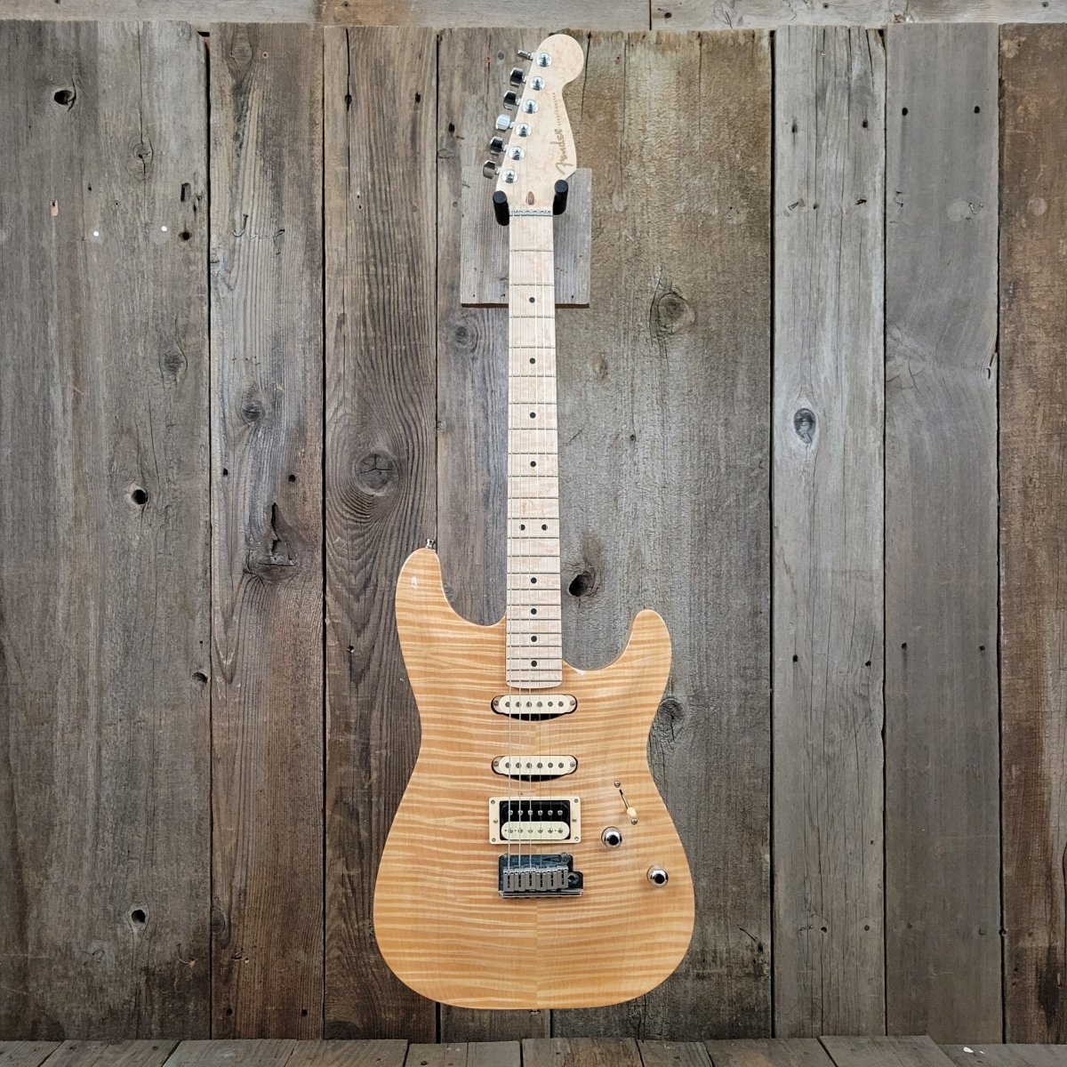 SOLD - Fender Carved Top Stratocaster One Piece Birdseye Neck - 1998 Custom Shop Mint - Mahar's Vintage Guitars