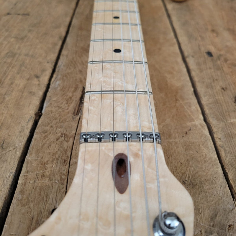 SOLD - Fender Carved Top Stratocaster One Piece Birdseye Neck - 1998 Custom Shop Mint - Mahar's Vintage Guitars