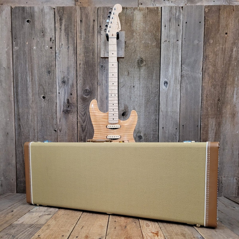 SOLD - Fender Carved Top Stratocaster One Piece Birdseye Neck - 1998 Custom Shop Mint - Mahar's Vintage Guitars