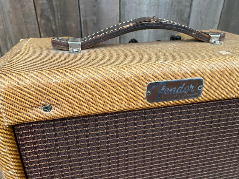 SOLD - Fender Champ 5F1 Tweed 1958 - Mahar's Vintage Guitars