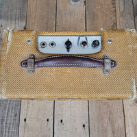 SOLD - Fender Champ 5F1 Tweed - 1958 - Mahar's Vintage Guitars