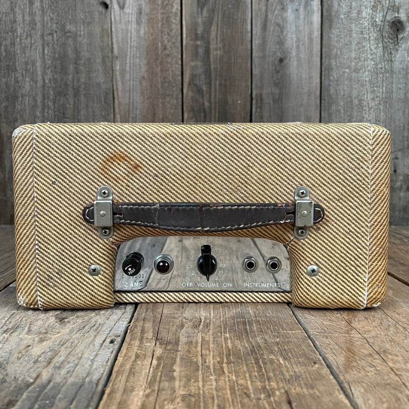 SOLD - Fender Champ 5F1 Tweed 1961 - Mahar's Vintage Guitars