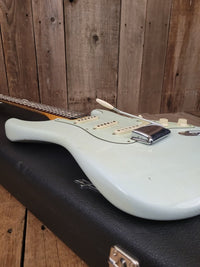 SOLD - Fender Custom Shop 1959 Stratocaster Journeyman Limited Edition relic Sonic Blue 2016 - Mahar's Vintage Guitars