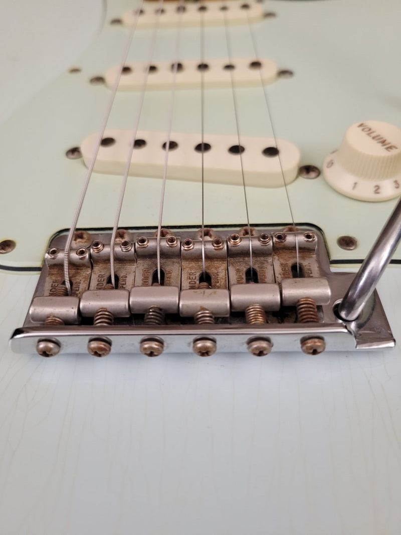 SOLD - Fender Custom Shop 1959 Stratocaster Journeyman Limited Edition relic Sonic Blue 2016 - Mahar's Vintage Guitars