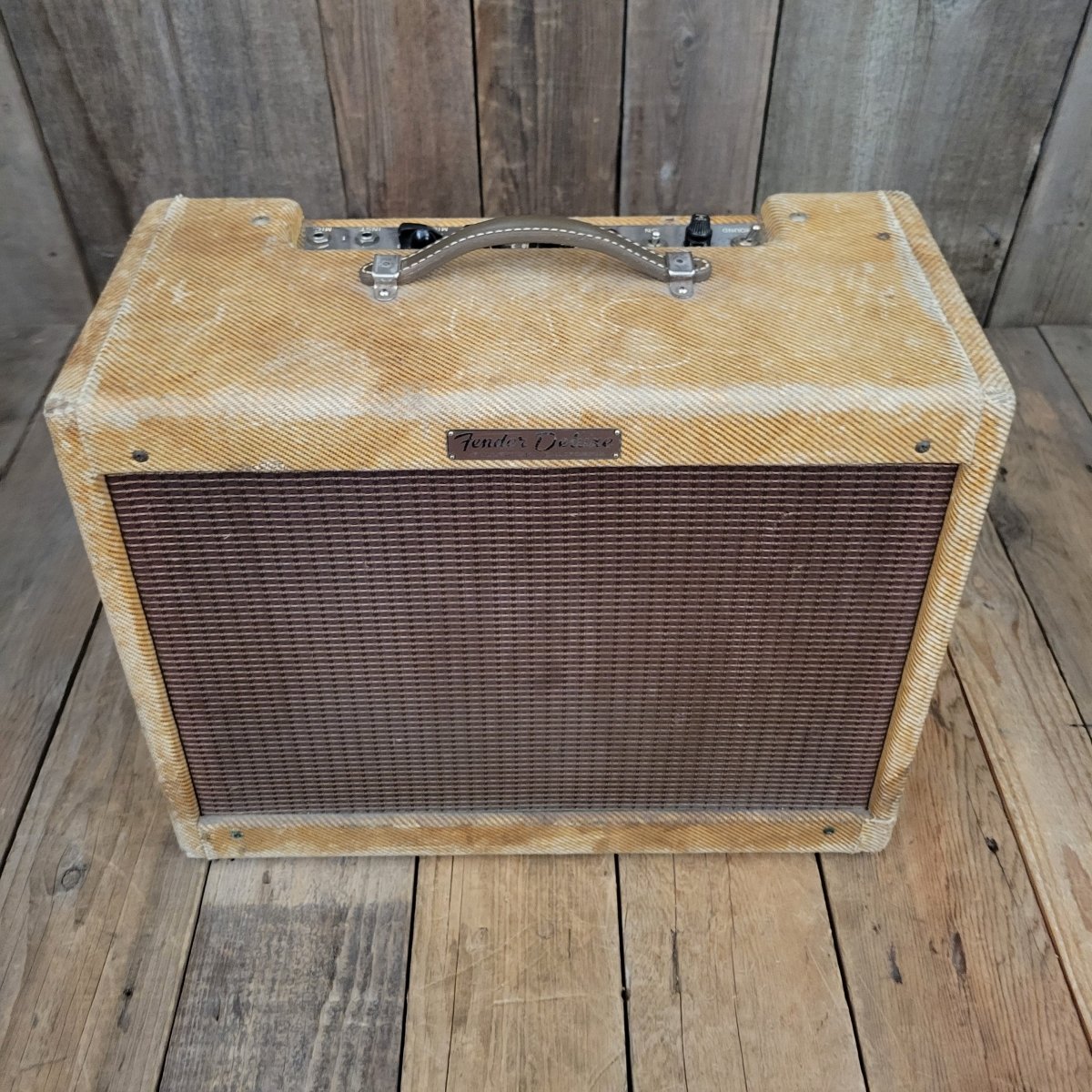 SOLD - Fender Deluxe 5E3 - 1959 Tweed - Mahar's Vintage Guitars