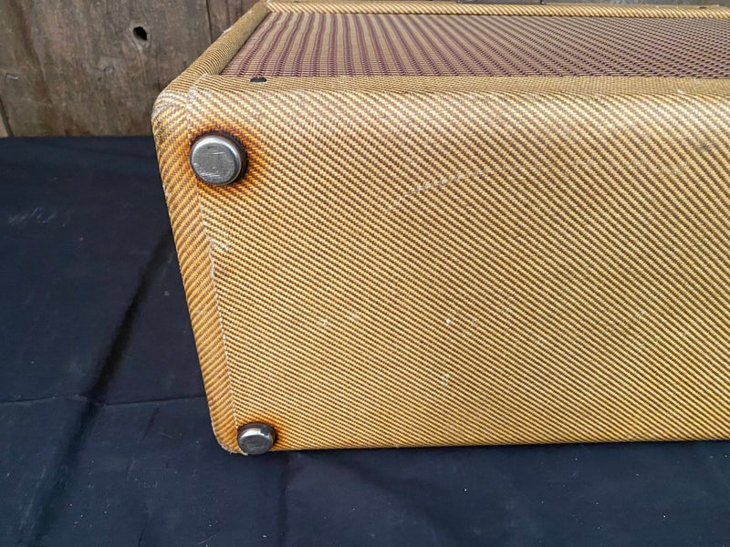 SOLD - Fender Deluxe 5E3 Tweed 1956 - Mahar's Vintage Guitars