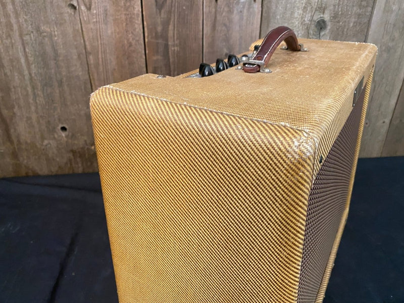 SOLD - Fender Deluxe 5E3 Tweed 1956 - Mahar's Vintage Guitars