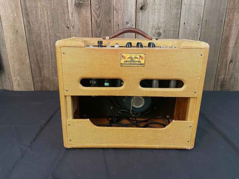 SOLD - Fender Deluxe 5E3 Tweed 1956 - Mahar's Vintage Guitars