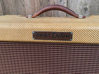 SOLD - Fender Deluxe 5E3 Tweed 1956 - Mahar's Vintage Guitars