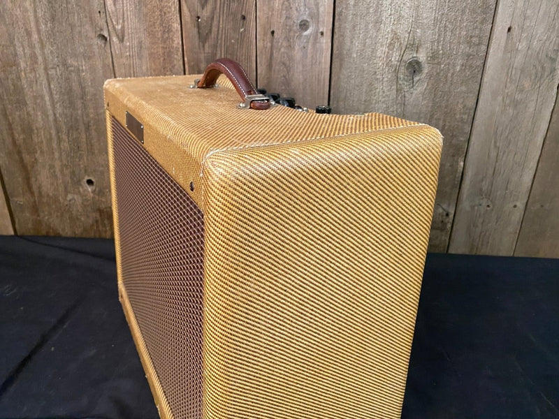 SOLD - Fender Deluxe 5E3 Tweed 1956 - Mahar's Vintage Guitars