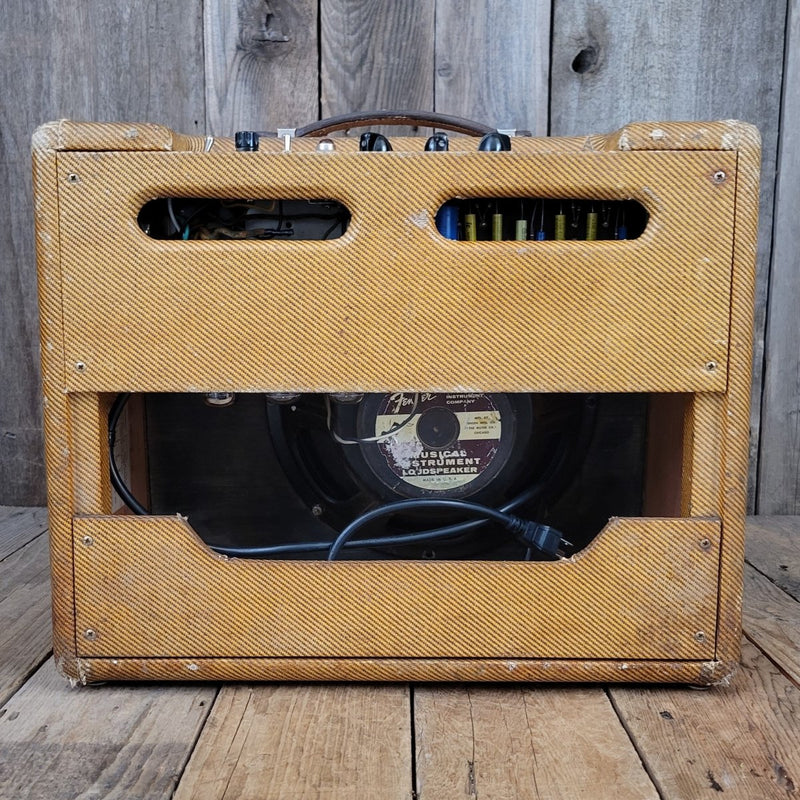 SOLD - Fender Deluxe 5E3 Tweed Neil Young Touring Amp - 1955 - Mahar's Vintage Guitars