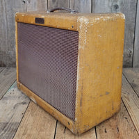 SOLD - Fender Deluxe 5E3 Tweed Neil Young Touring Amp - 1955 - Mahar's Vintage Guitars