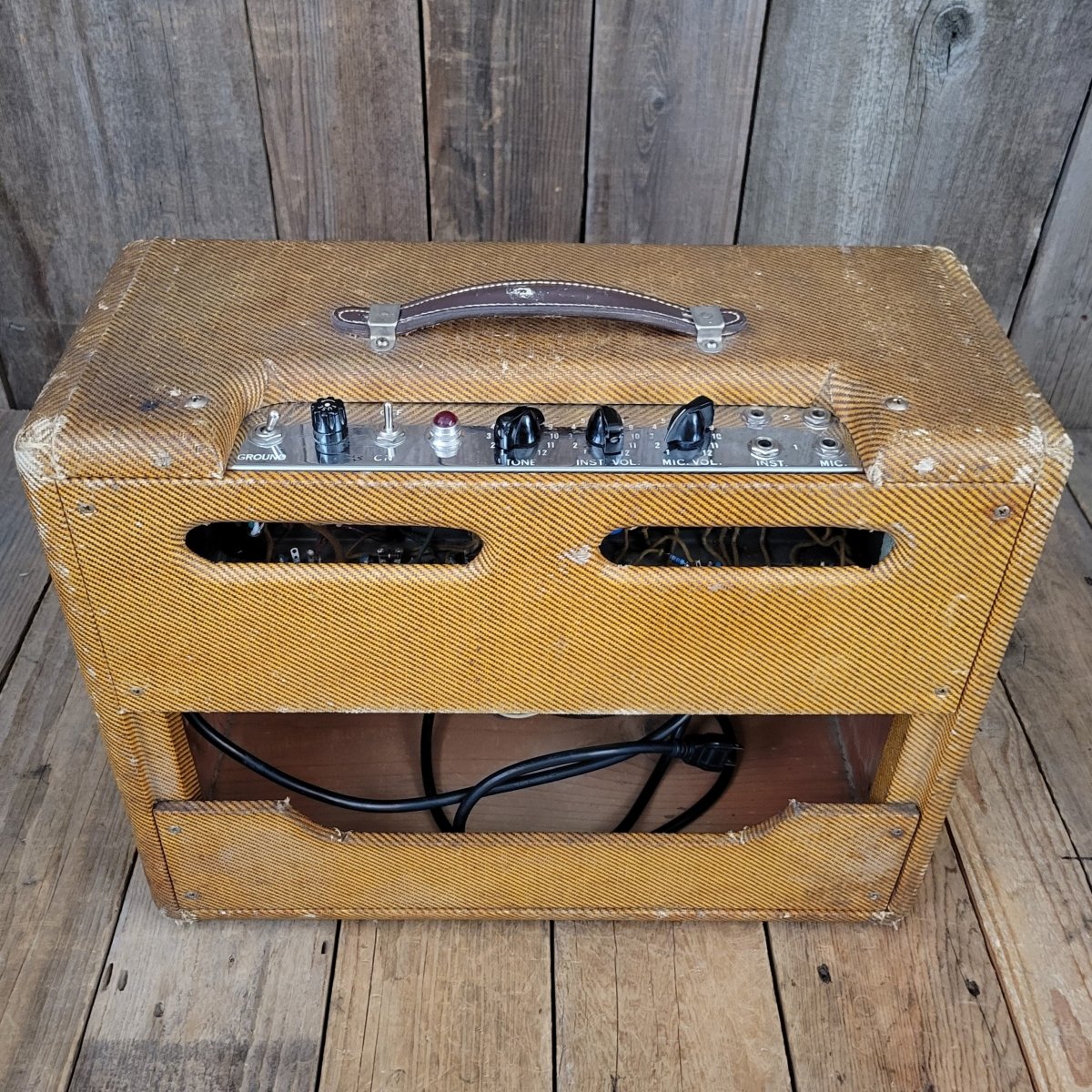 SOLD - Fender Deluxe 5E3 Tweed Neil Young Touring Amp - 1955